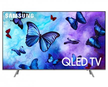 Samsung Q6F QLED 65” front 4k tv
