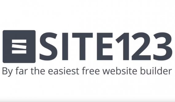 Site123 website builder logo