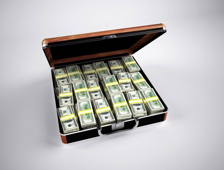 suitcase full of dollar bills, money, credit repair, veracity credit consultants